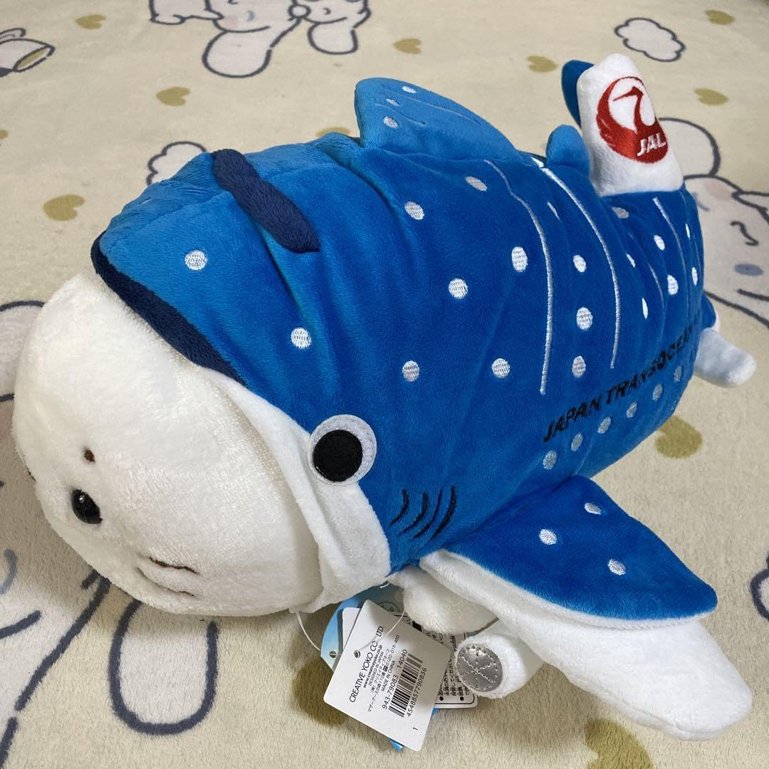 Amazon.co.jp: 美ら海水族館×JAL コラボ しろたん ジンベエジェットに